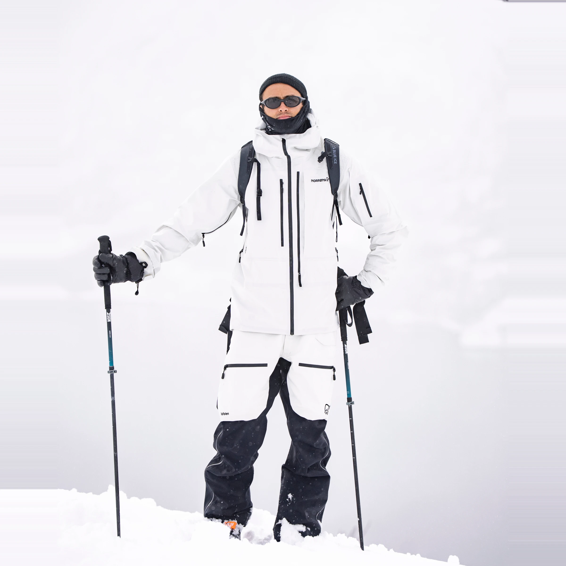 Norrøna Lofoten Gore-Tex Pro Pants, Whisper White, photo 2 of 5