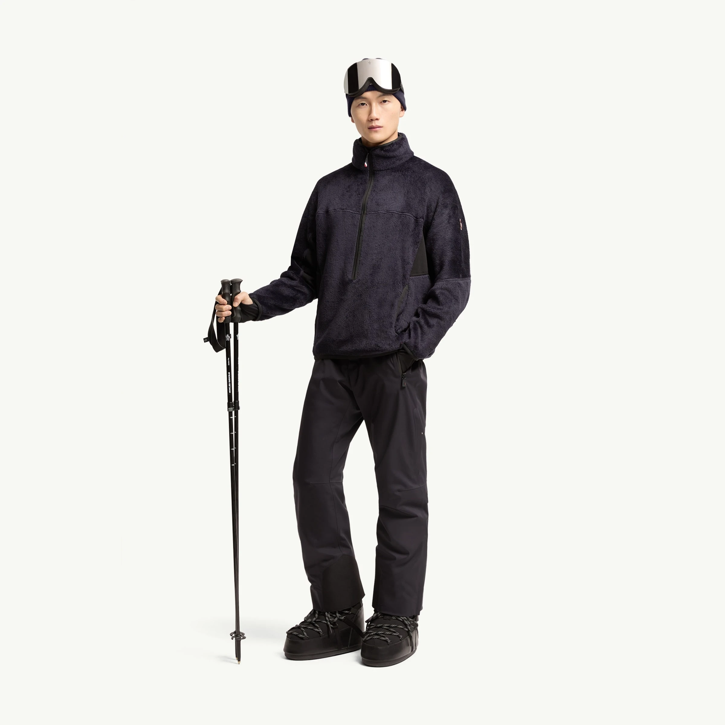 Moncler Grenoble Polartec Sweatshirt, Dark Blue, photo 2 of 6