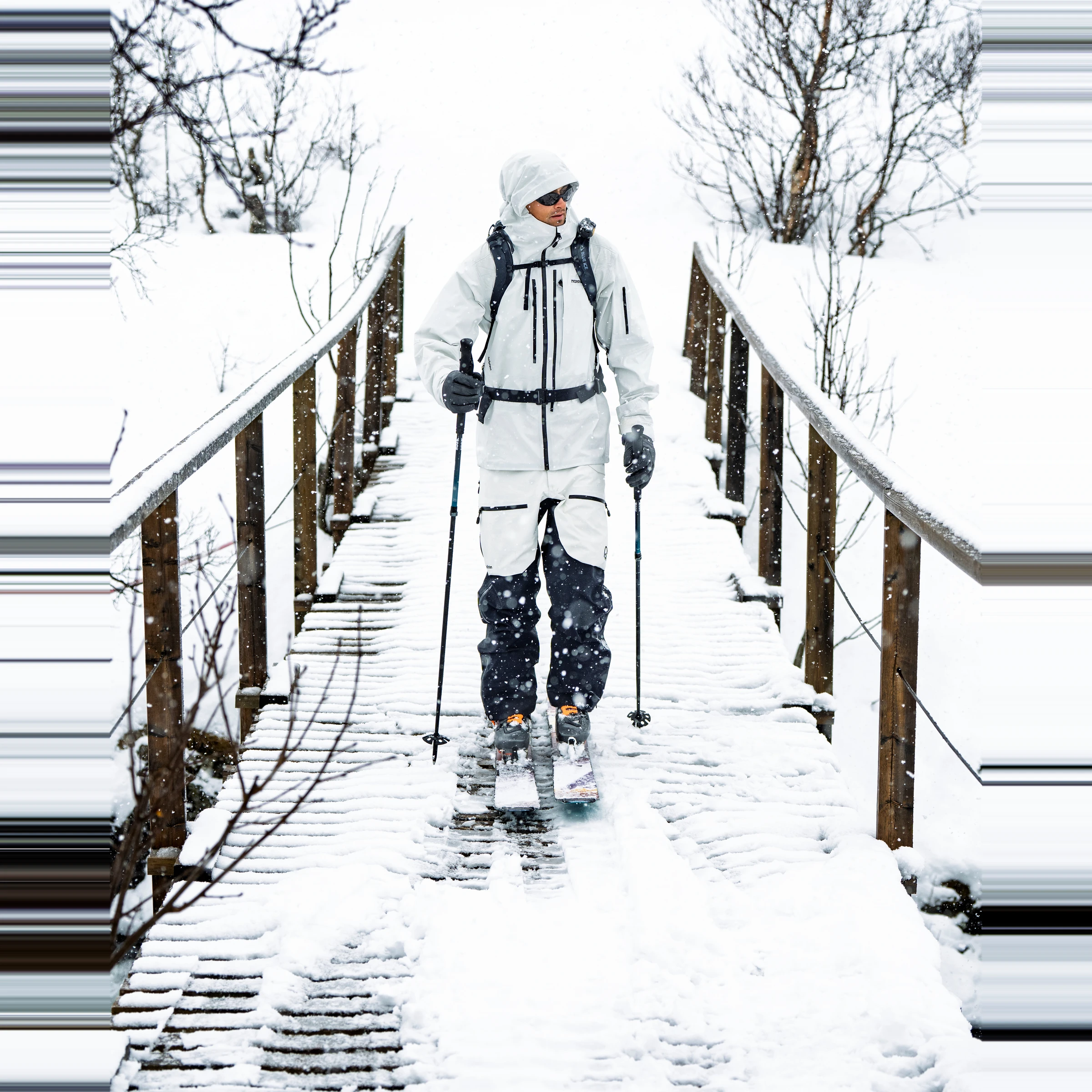 Norrøna Lofoten Gore-Tex Pro Pants, Whisper White, photo 3 of 5
