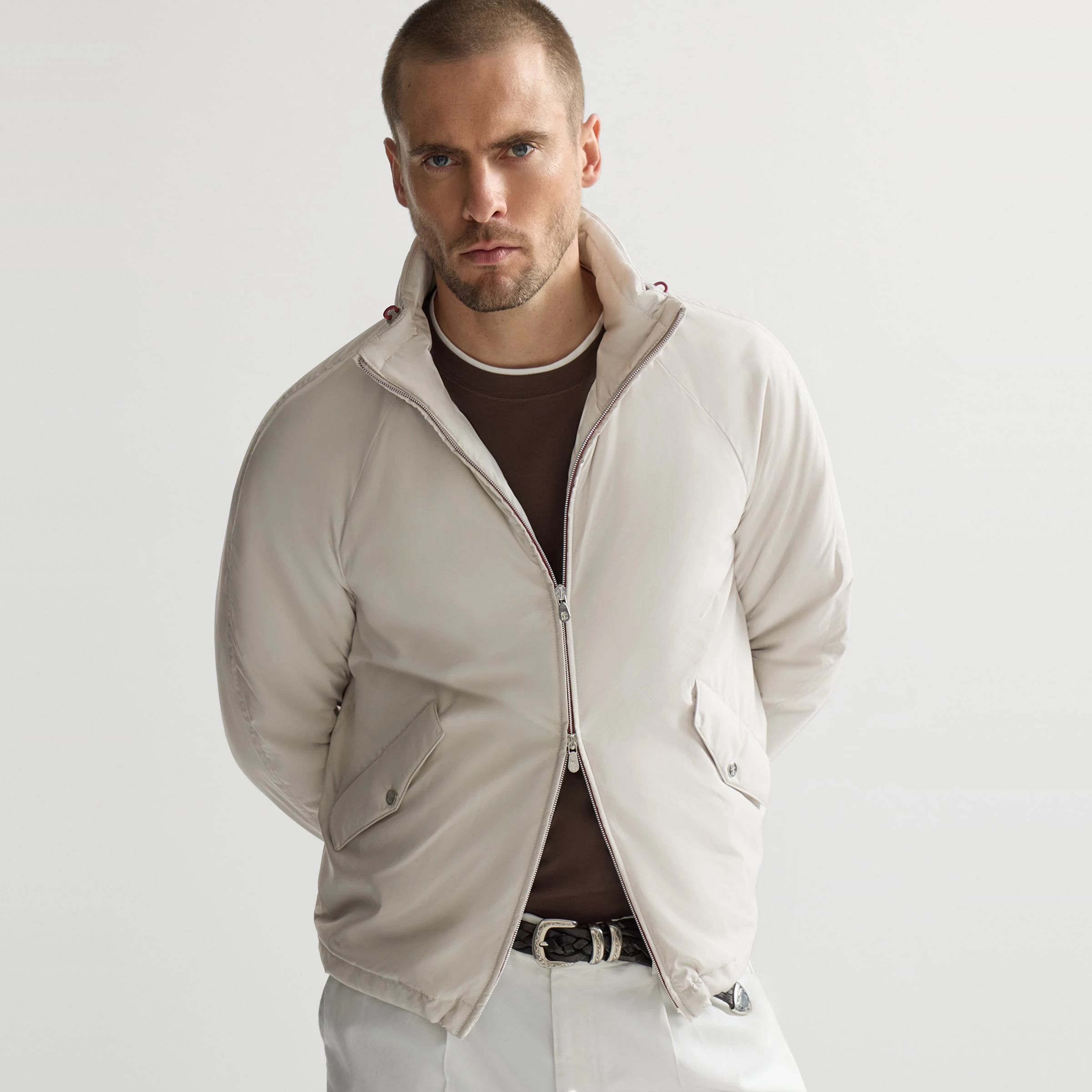 Brunello Cucinelli Packable Hood Outerwear Jacket, photo 3 of 6