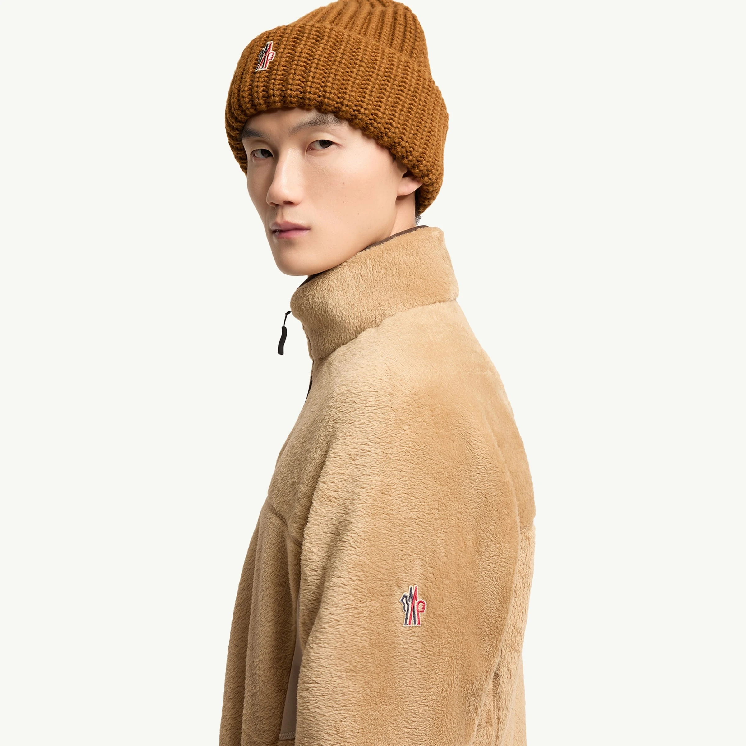 Moncler Grenoble Polartec Sweatshirt, Camel Beige, photo 5 of 6