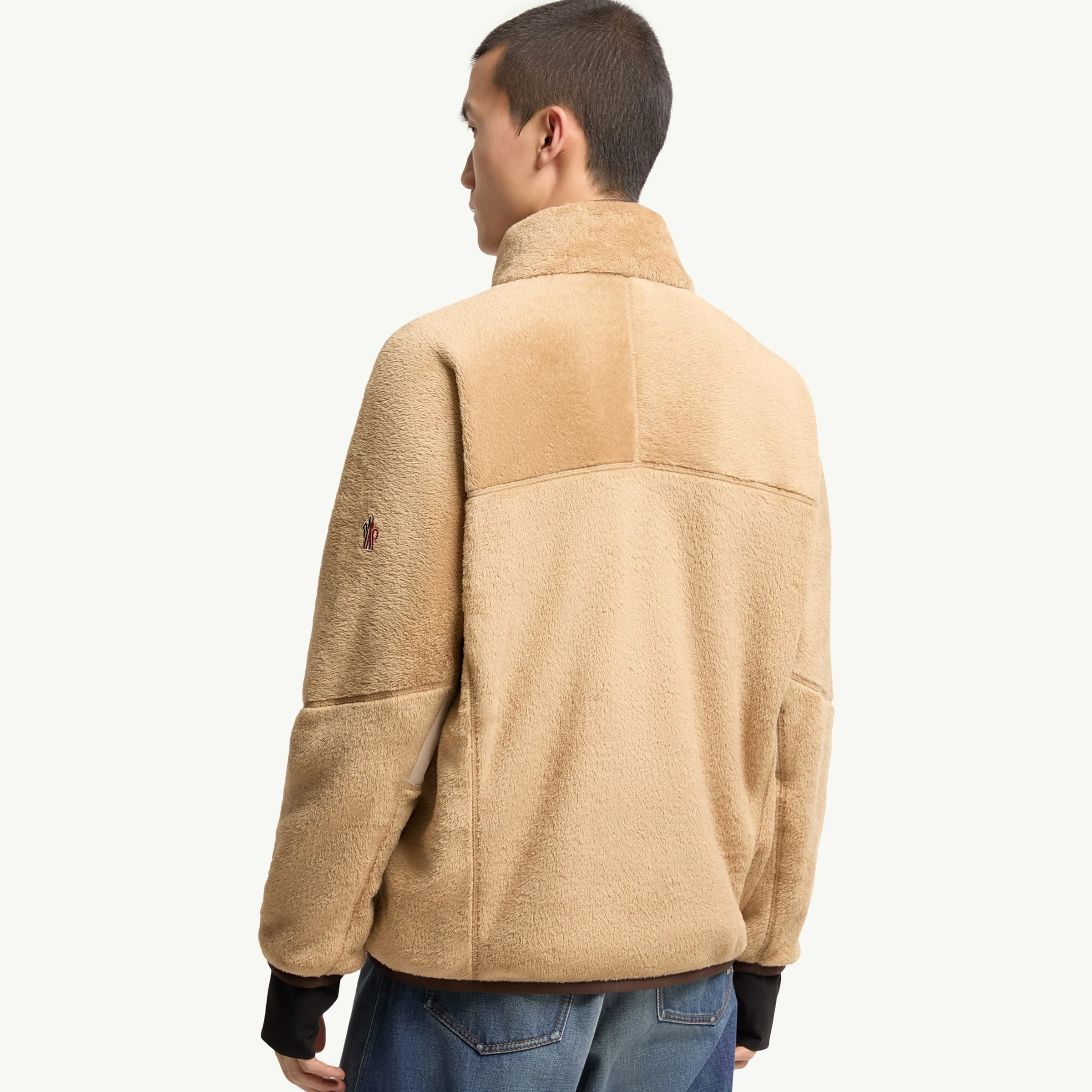 Moncler Grenoble Polartec Sweatshirt, Camel Beige, photo 6 of 6